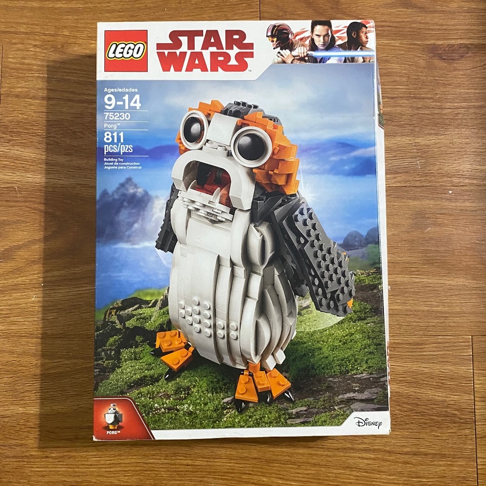 Porg Lego set